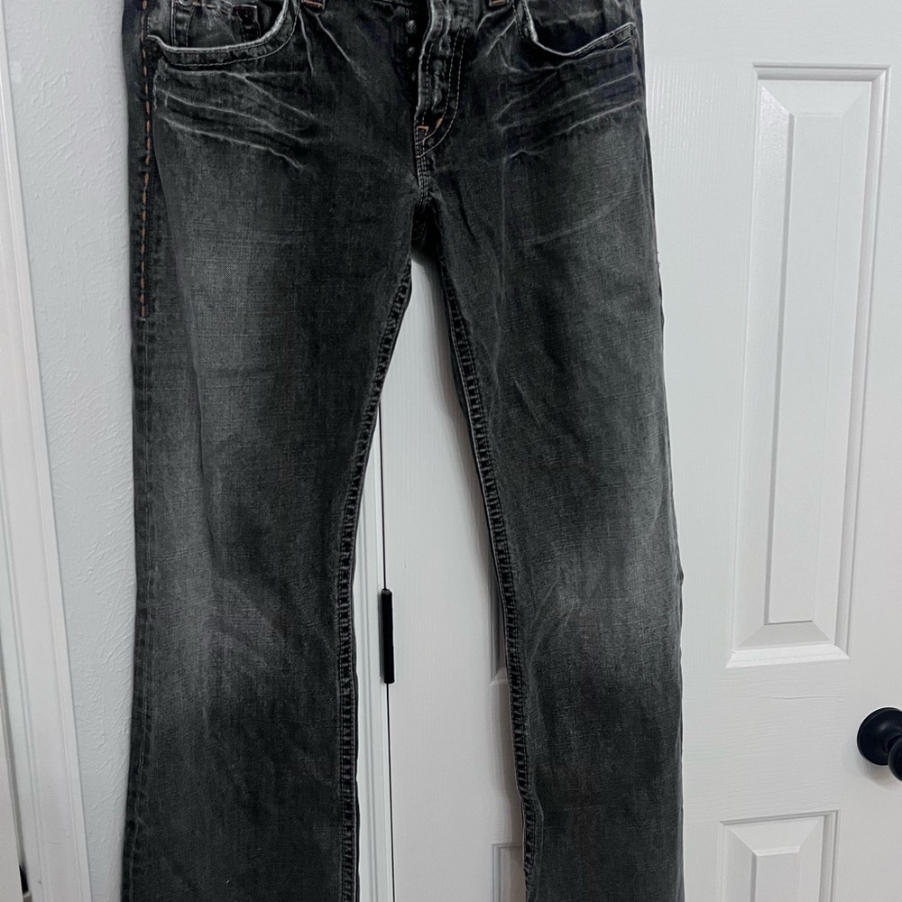 Men’s Black Bootcut Jeans
